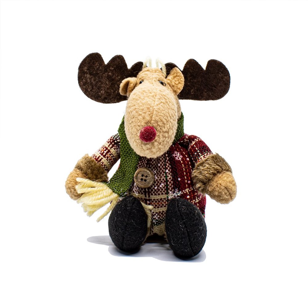 Christmas Ornament - Elk (HANDMADE)